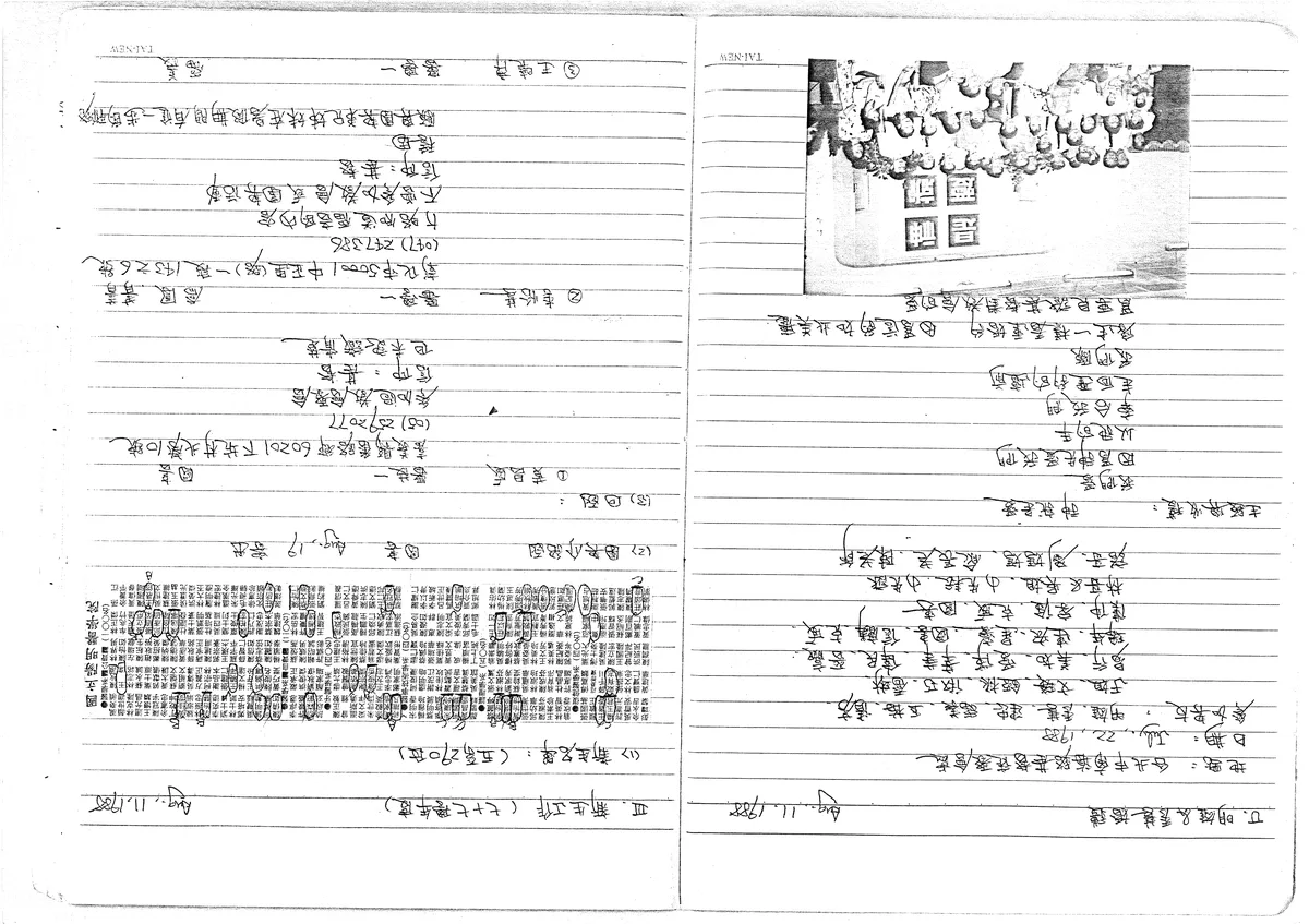 七十七學年度新生工作與婚禮紀錄